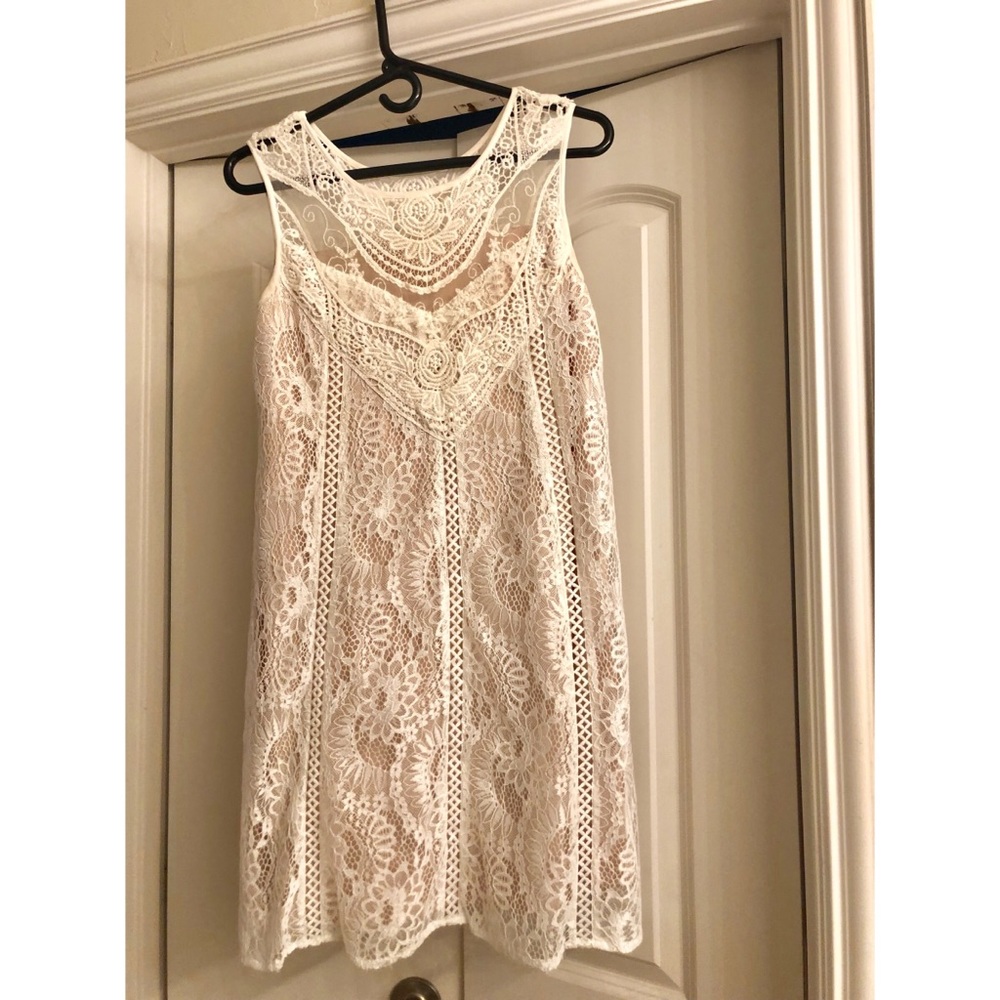 White Lace Dress